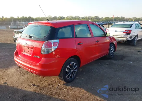 2008 Toyota Corolla Matrix Xr from USA, damaged, VIN 2T1KR32E18C717646